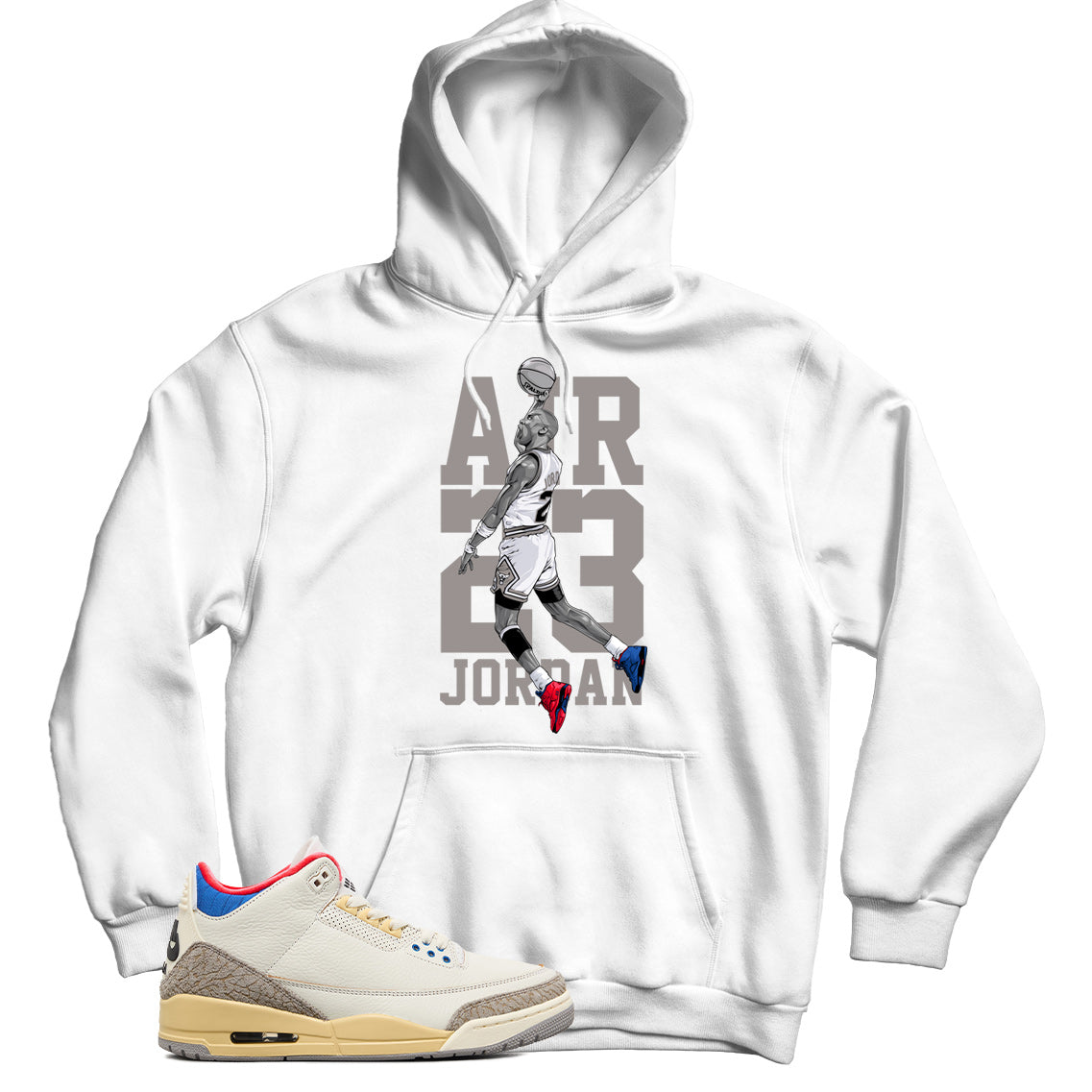 Jordan 3 Seoul 2 hoodie