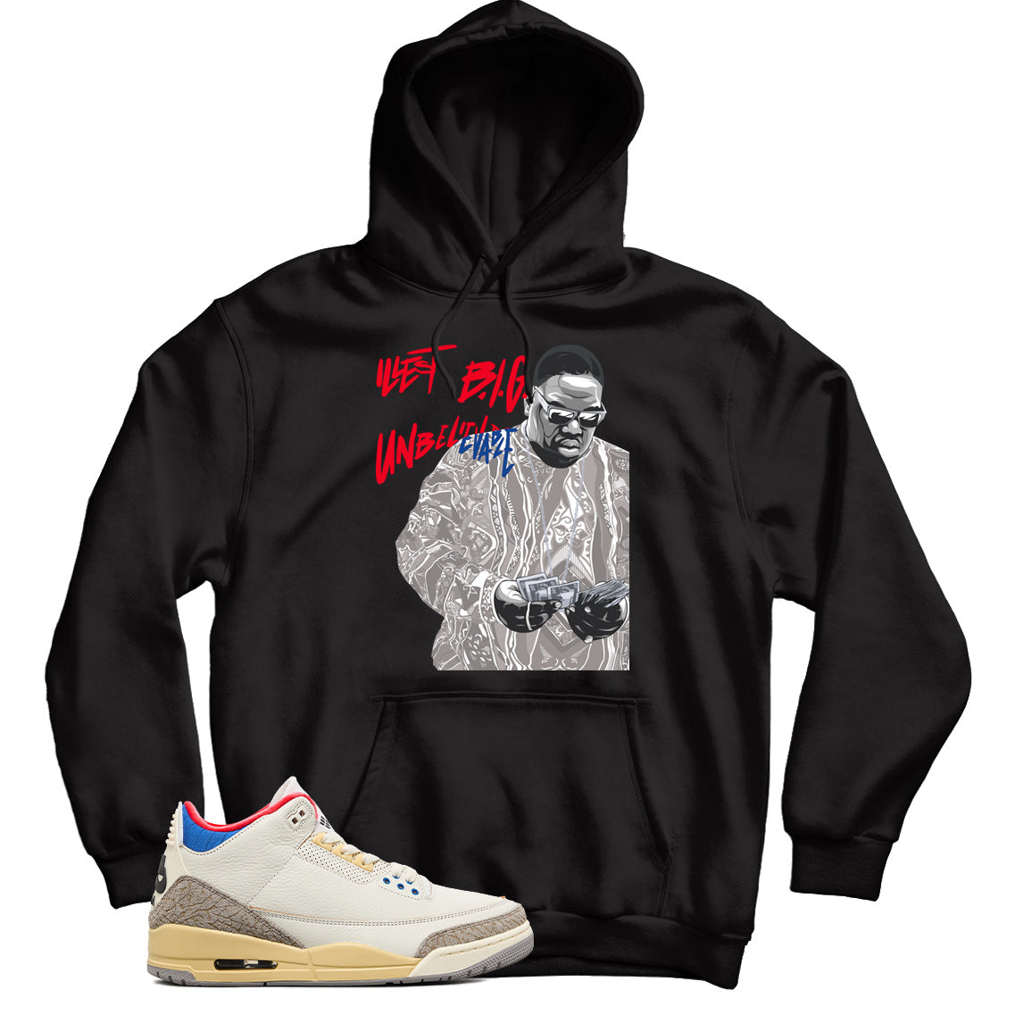 Jordan 3 Seoul 2 hoodie