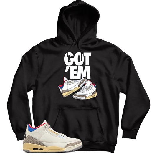 Jordan 3 Seoul 2 hoodie