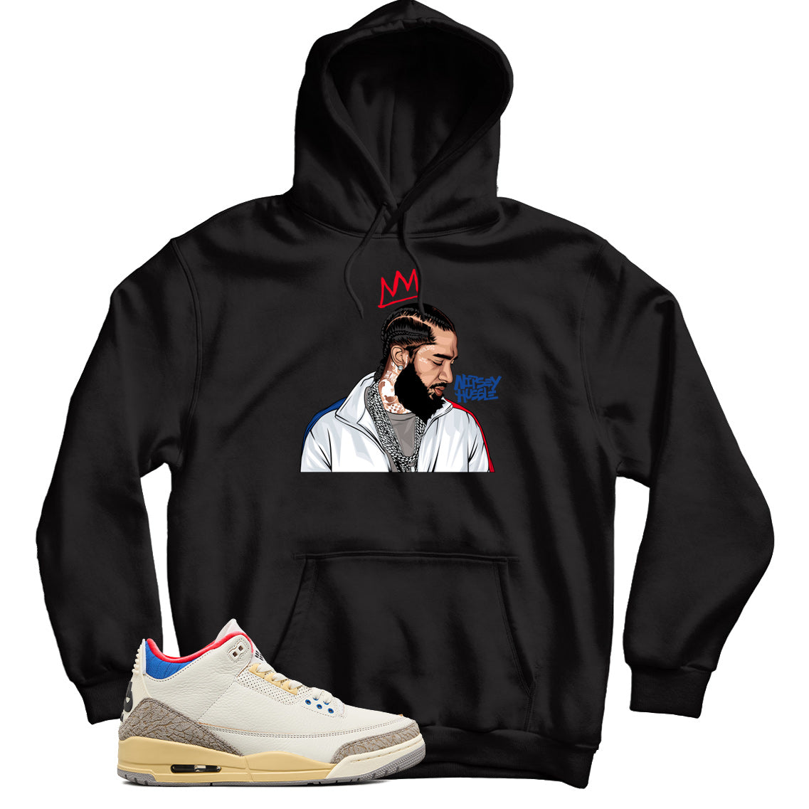 Jordan 3 Seoul 2 hoodie