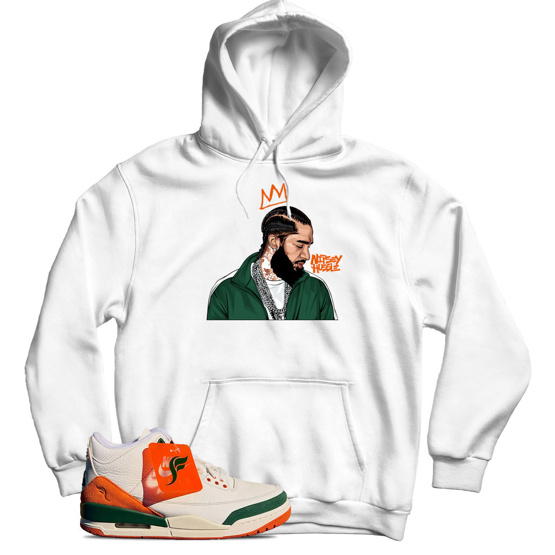 Jordan 3 SoleFly Miami hoodie