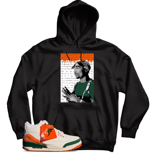 Jordan 3 SoleFly Miami hoodie