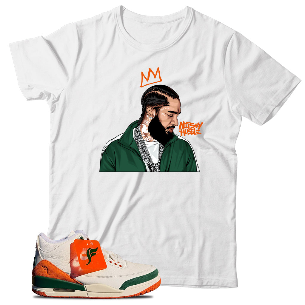 Jordan 3 SoleFly Miami shirt
