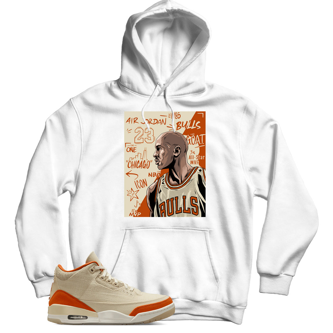 Jordan 3 Starfish shirt