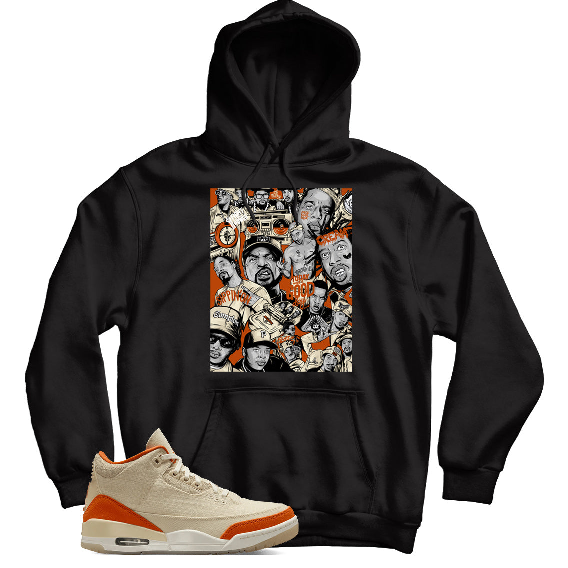 Hoodie Match Jordan 3 Starfish