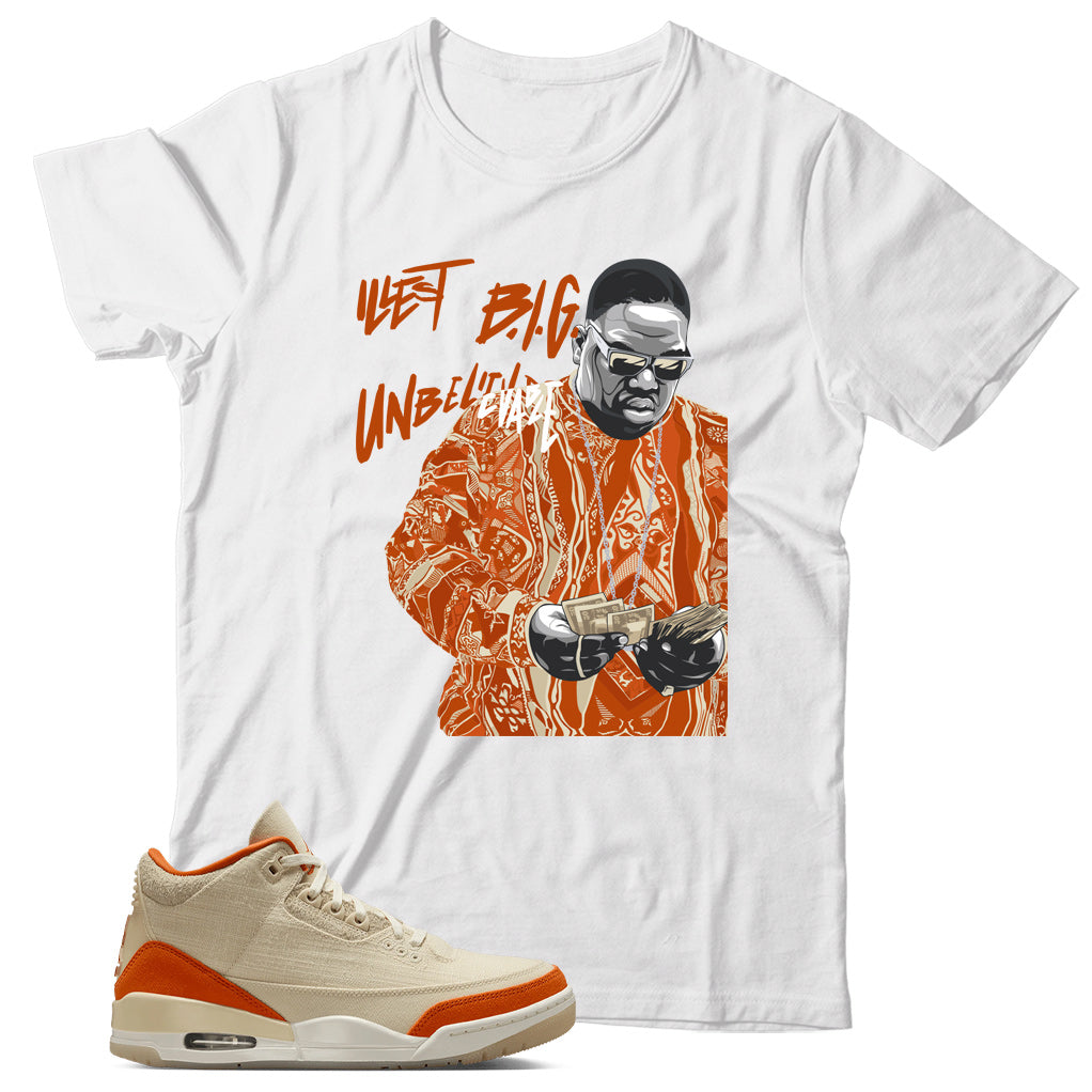 Jordan 3 Starfish shirt