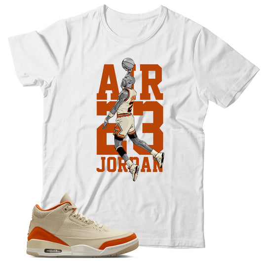 Jordan 3 Starfish shirt