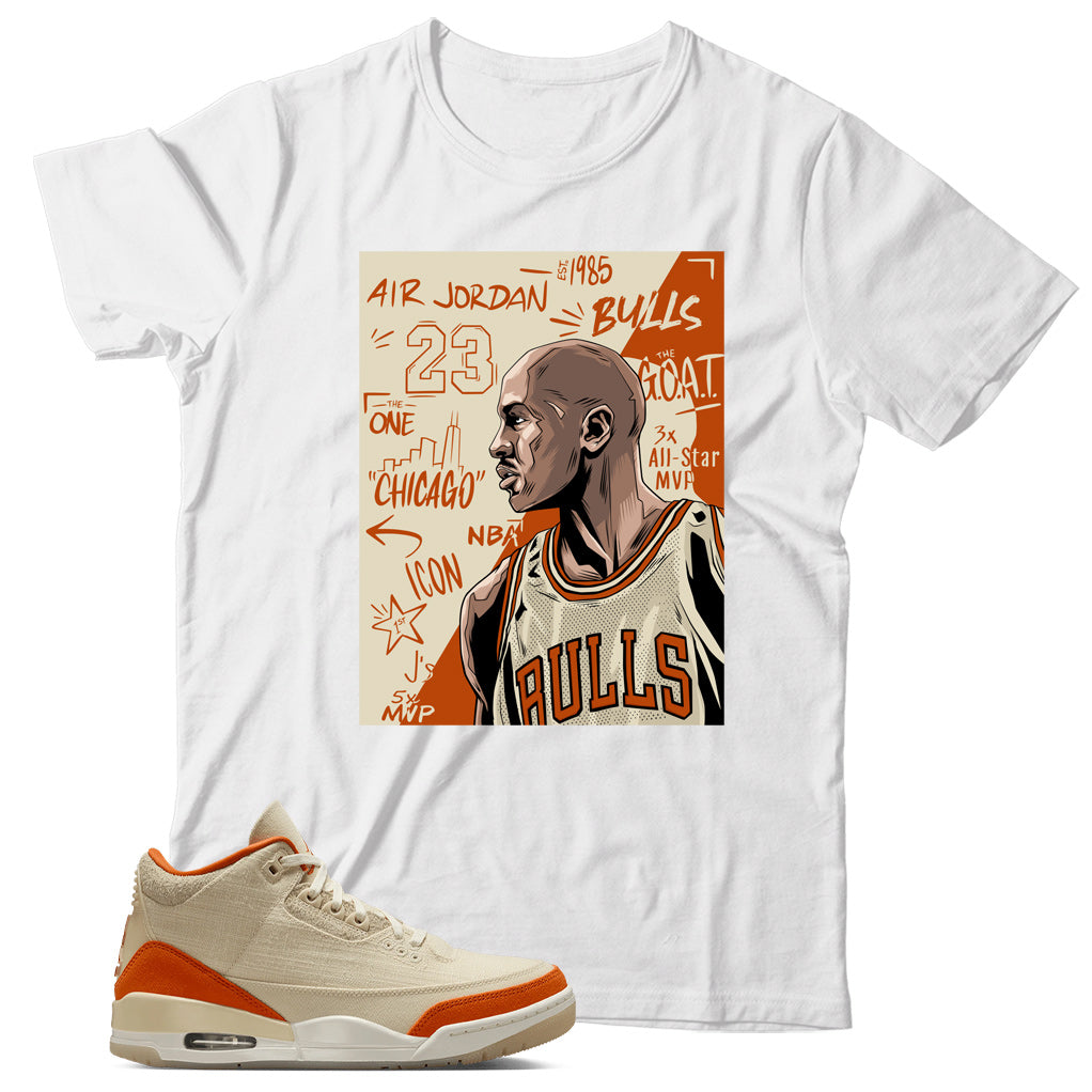 Jordan 3 Starfish shirt