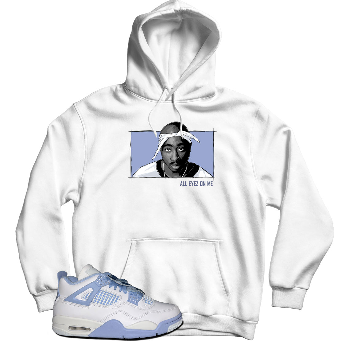 Jordan 4 Forget Me Not hoodie