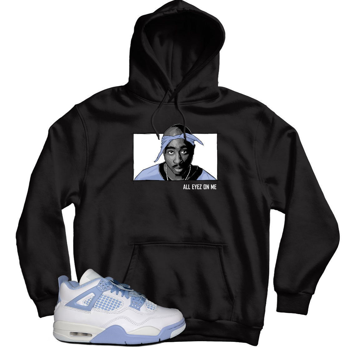 Jordan 4 Forget Me Not hoodie