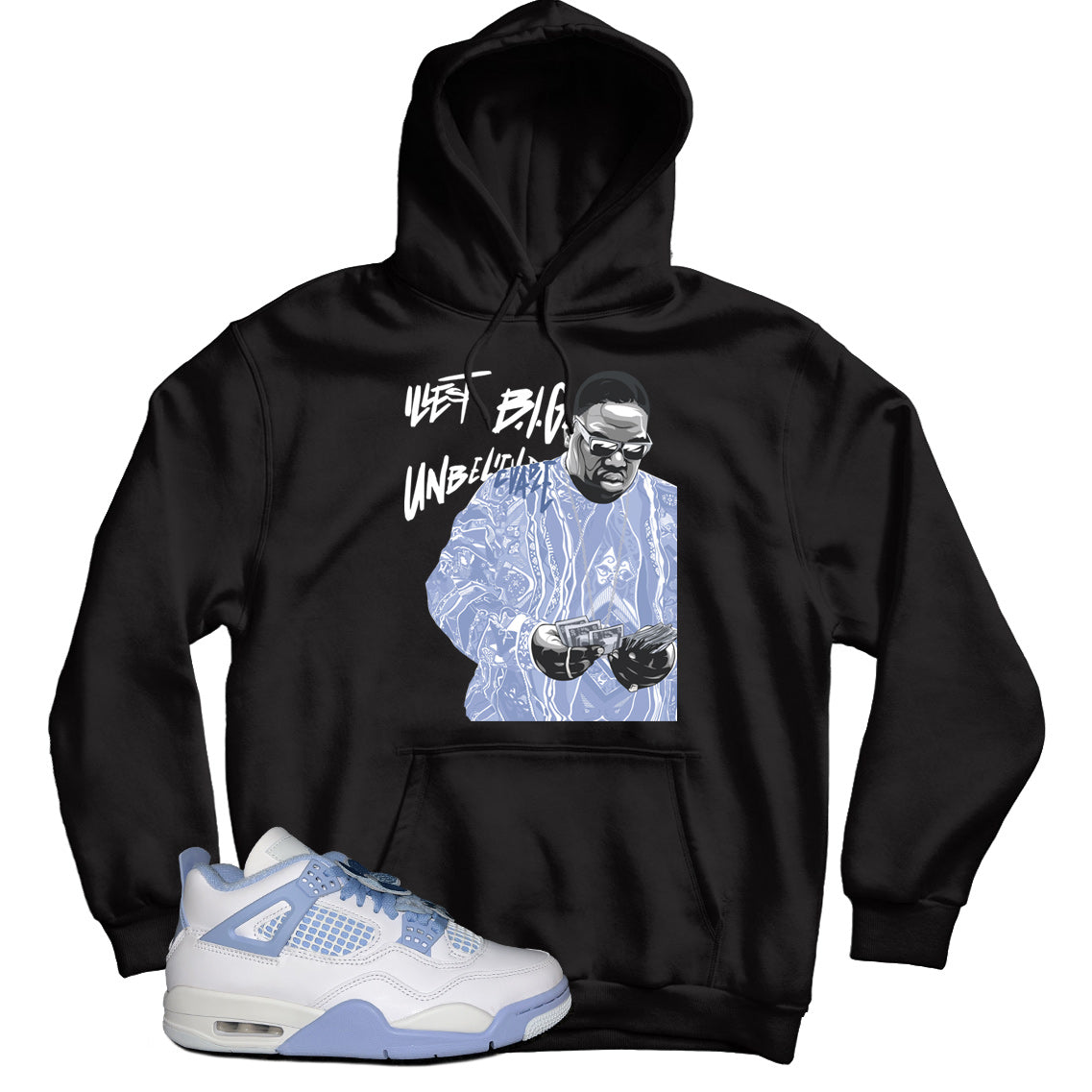 Jordan 4 Forget Me Not hoodie