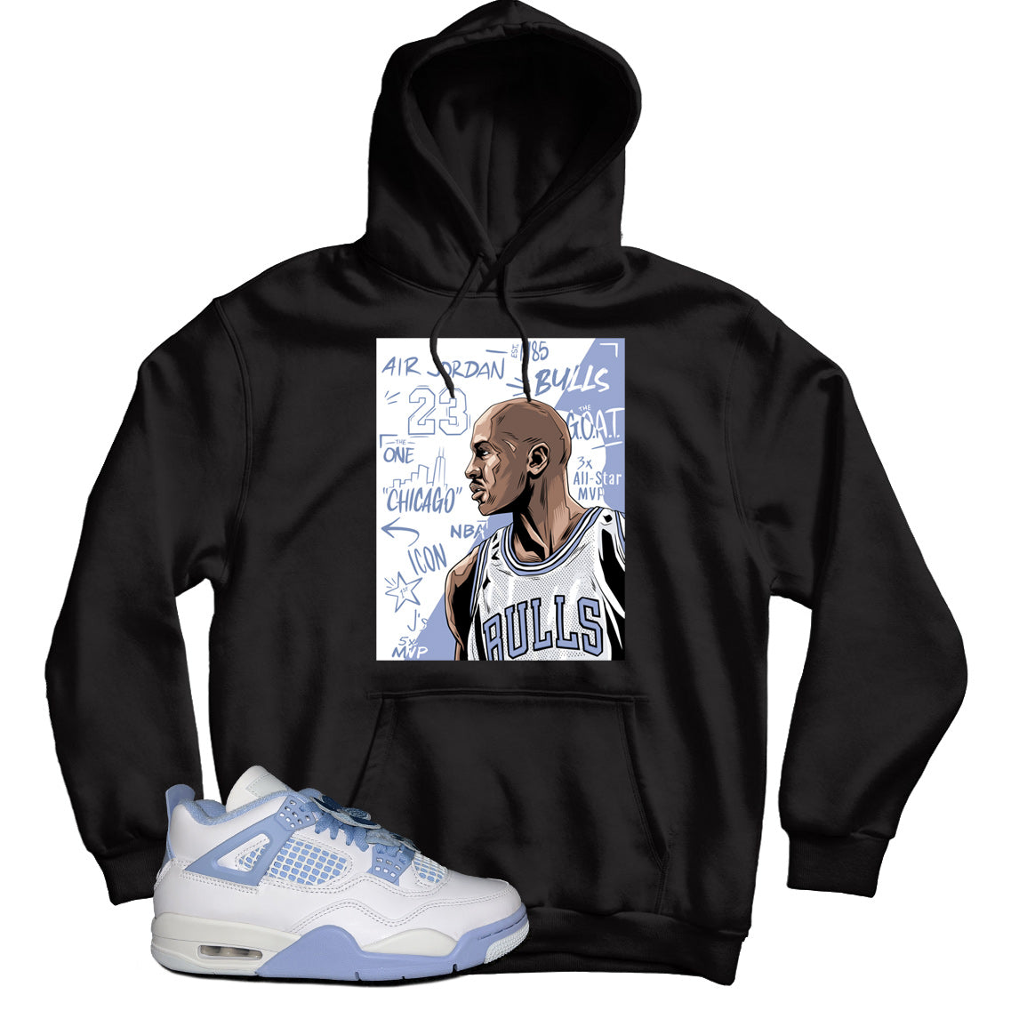 Jordan 4 Aluminum hoodie