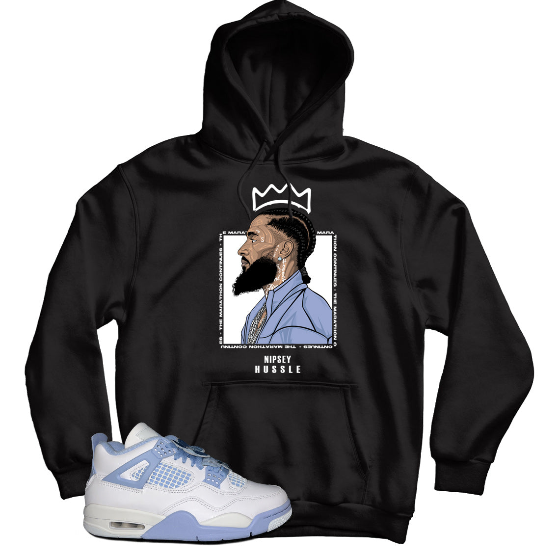 Jordan 4 Aluminum hoodie
