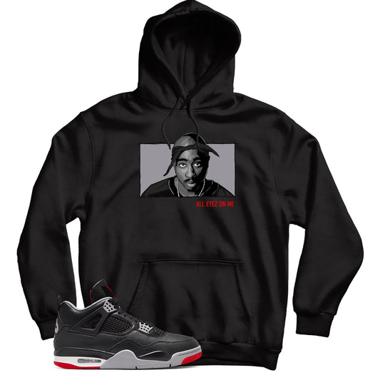 Jordan 4 Bred Reimagined hoodie