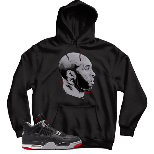 Jordan 4 Bred Reimagined hoodie