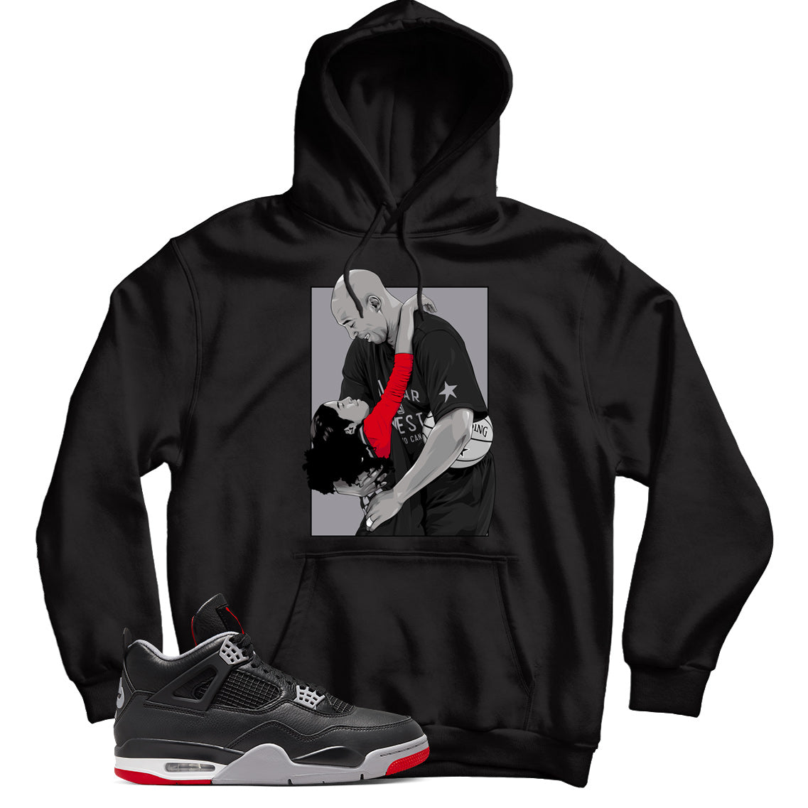 Jordan Bred Reimagined hoodie