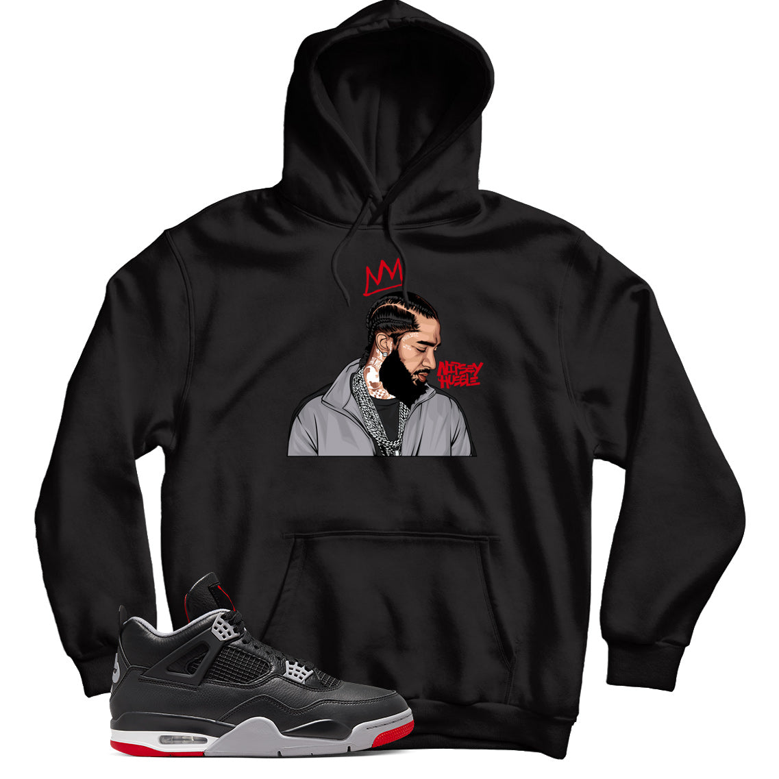 Jordan Bred Reimagined hoodie