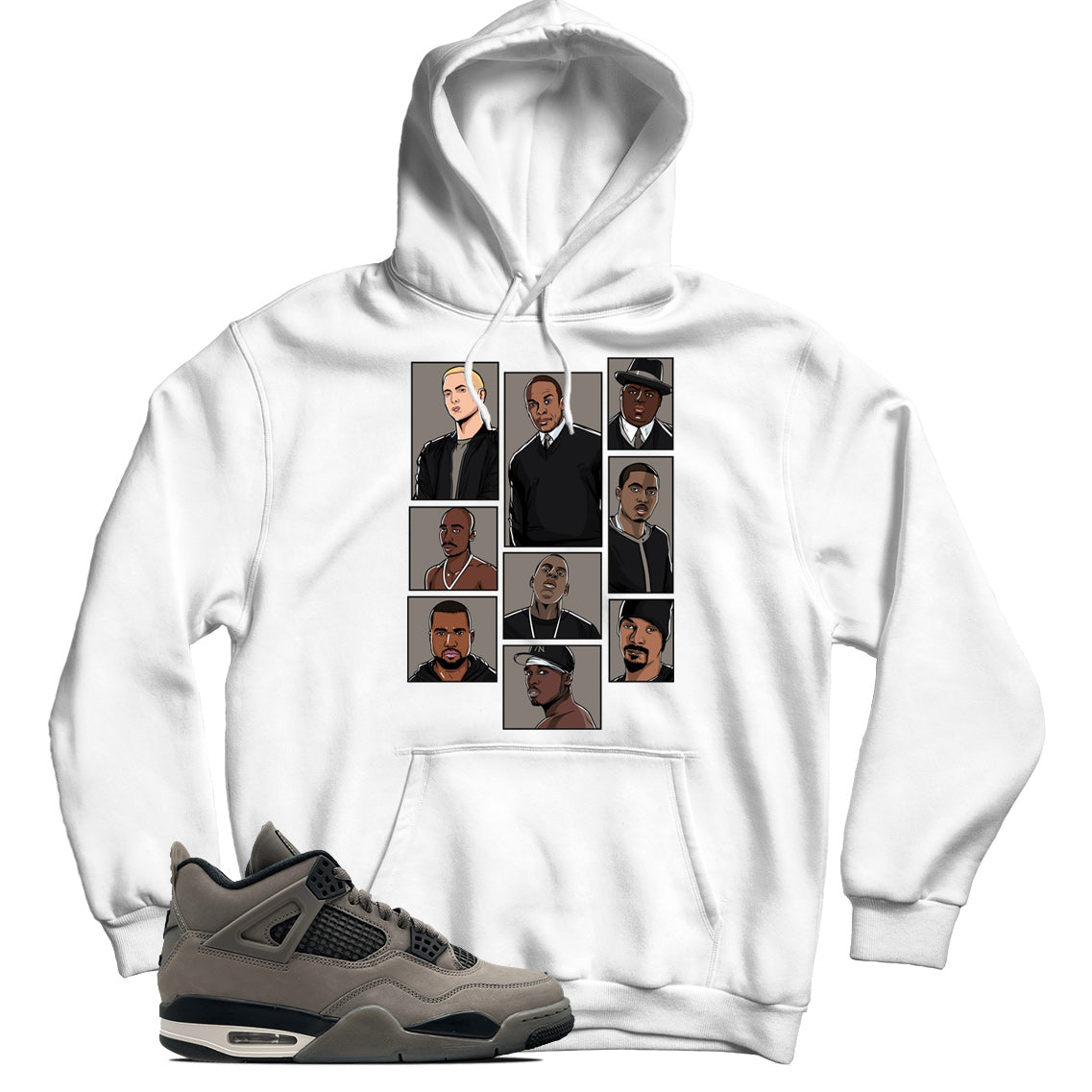 Jordan 4 Cave Stone Hoodie