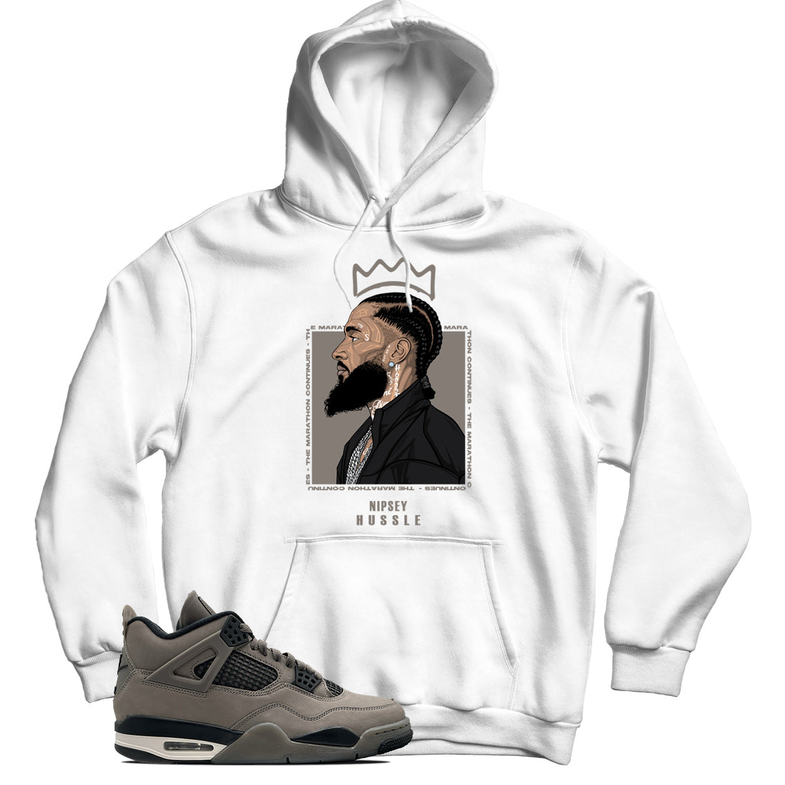 Jordan 4 Cave Stone Hoodie