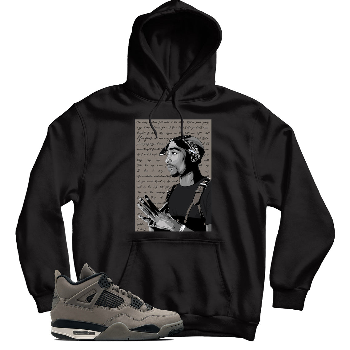 Jordan 4 Cave Stone Hoodie
