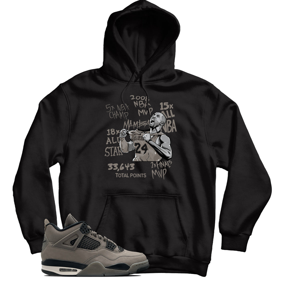 Jordan 4 Cave Stone Hoodie