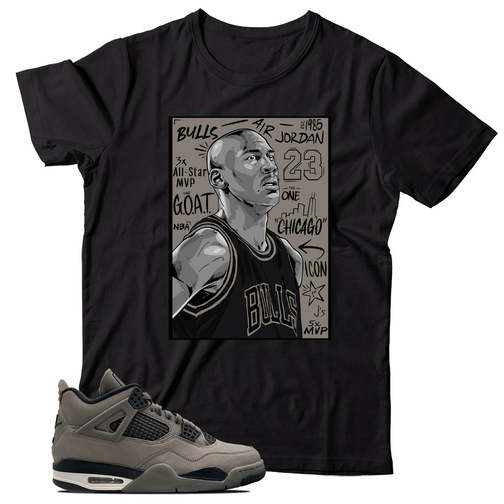 Shirt Match Jordan 4 Cave Stone