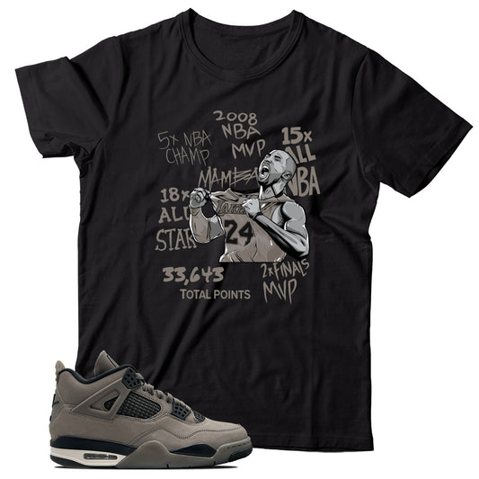 Shirt Match Jordan 4 Cave Stone