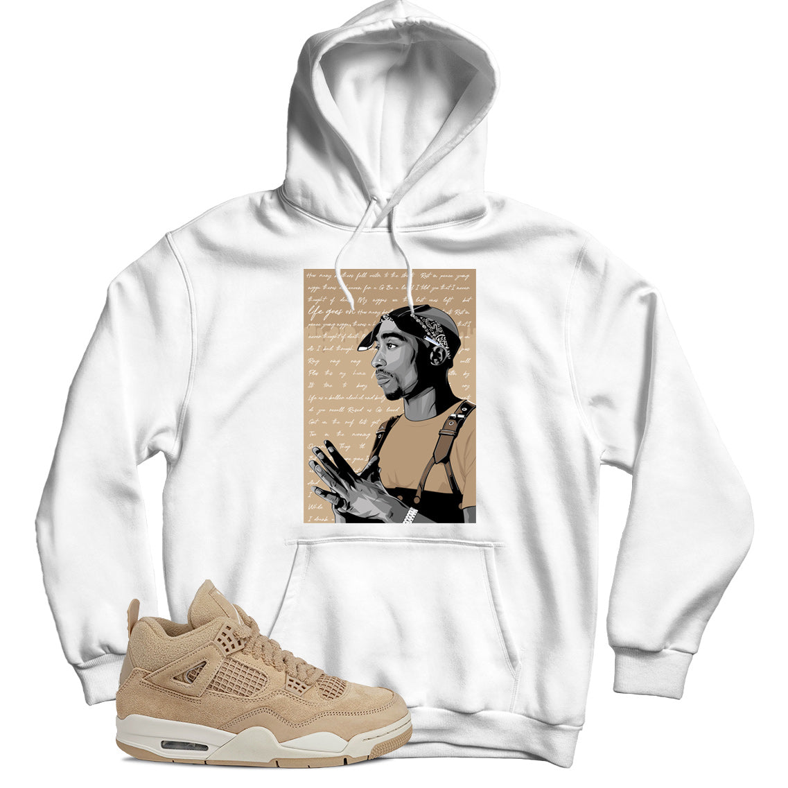 Jordan 4 Cozy Girl hoodie