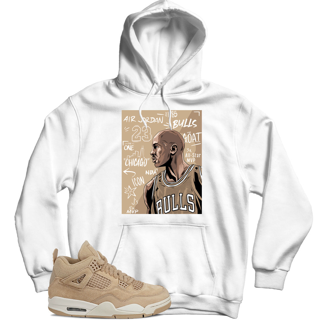Jordan 4 Cozy Girl hoodie