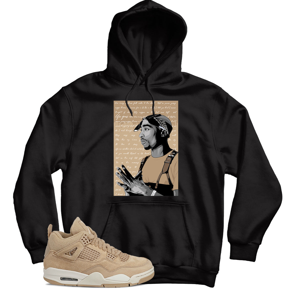Jordan 4 Cozy Girl hoodie
