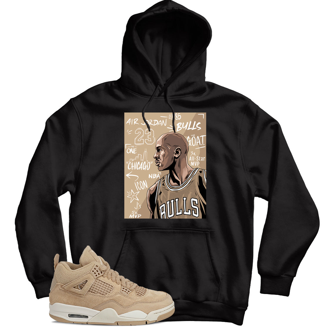 Jordan 4 Cozy Girl hoodie