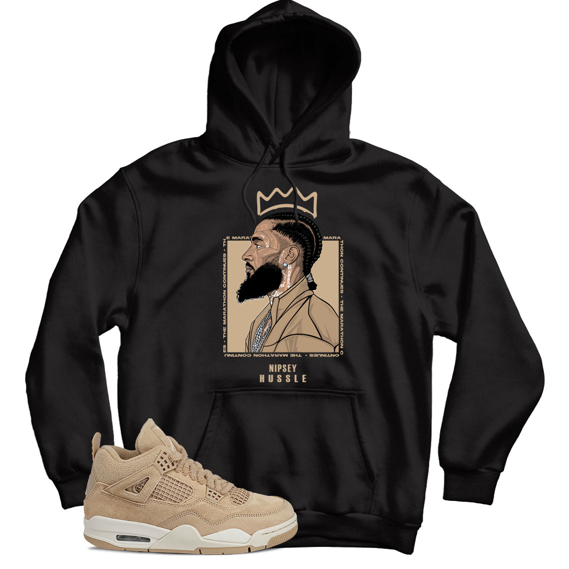 Jordan 4 Cozy Girl hoodie