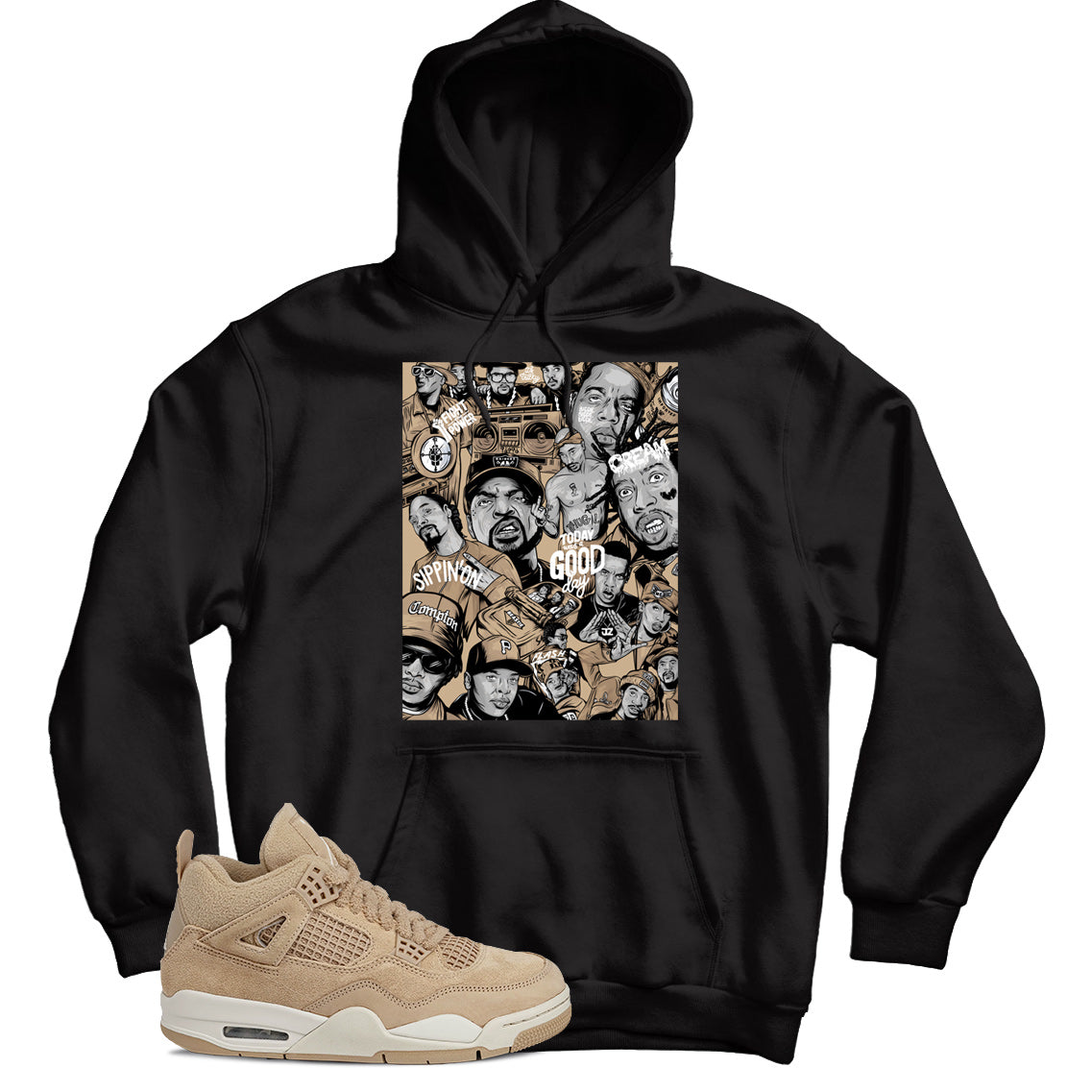 Jordan 4 Cozy Girl hoodie