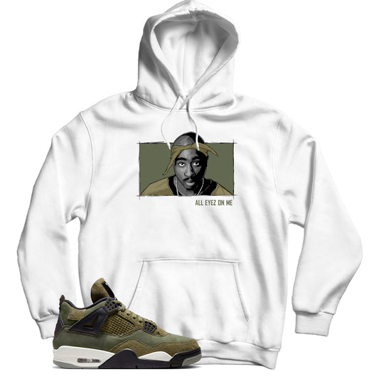 Jordan 4 Craft Olive hoodie