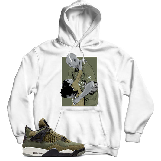 Hoodie Match Jordan 4 Craft Olive