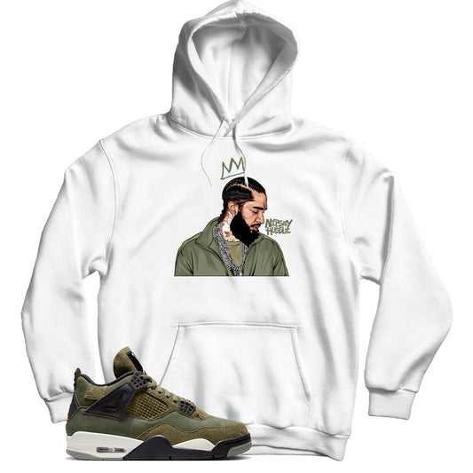 Hoodie Match Jordan 4 Craft Olive