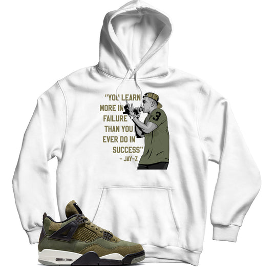 Hoodie Match Jordan 4 Craft Olive