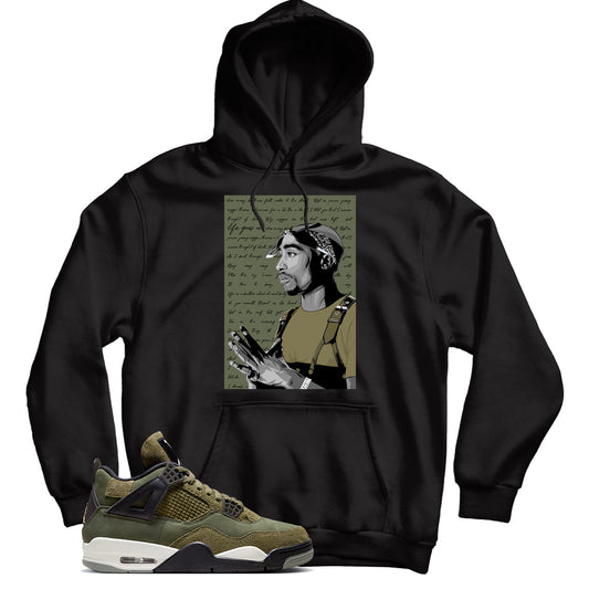 Jordan 4 Craft Olive hoodie