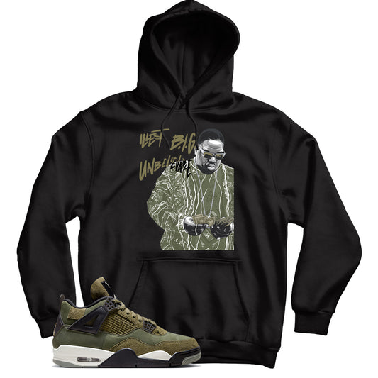 Jordan 4 Craft Olive hoodie