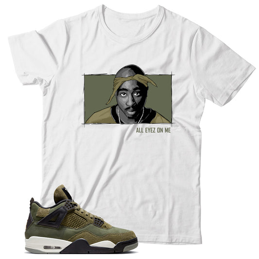 Shirt Match Jordan 4 Craft Olive