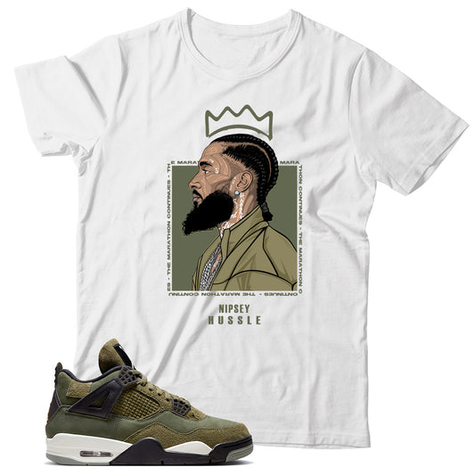 Jordan 4 Craft Olive shirt