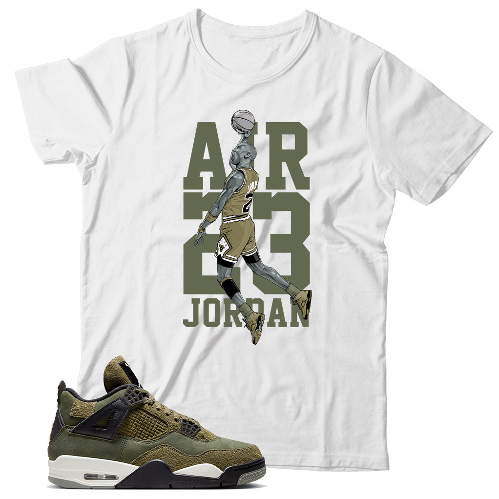 Jordan 4 Craft Olive shirt