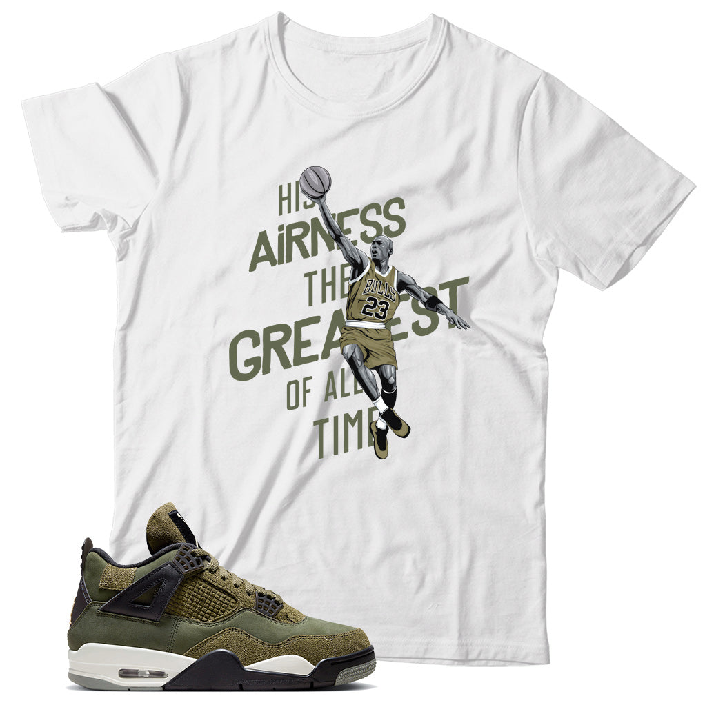 Jordan 4 Craft Olive shirt