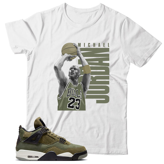 Jordan 4 Craft Olive shirt