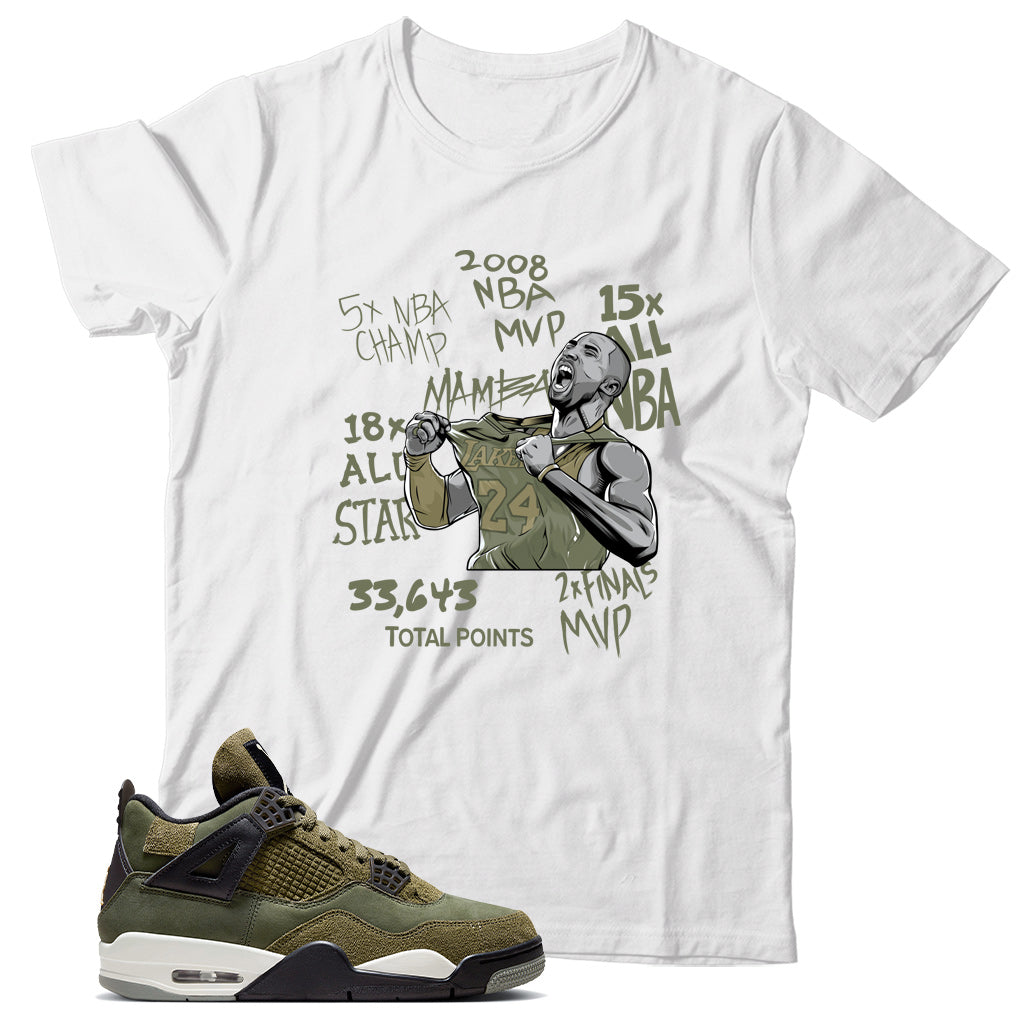 Jordan 4 Craft Olive shirt