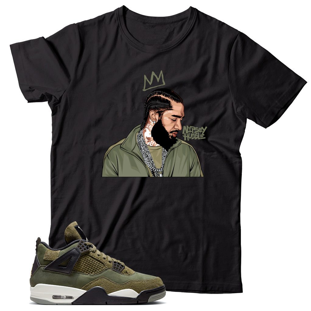 Jordan 4 Craft Olive shirt