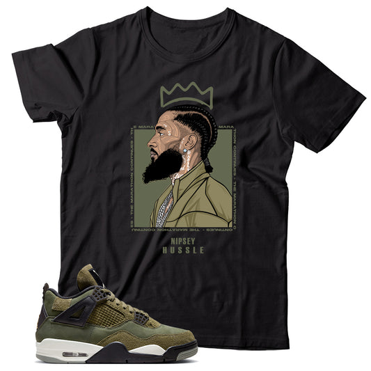 Jordan 4 Craft Olive shirt