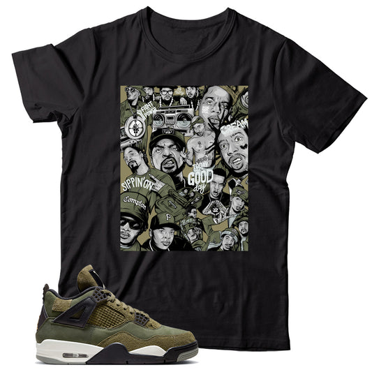 Jordan 4 Craft Olive shirt