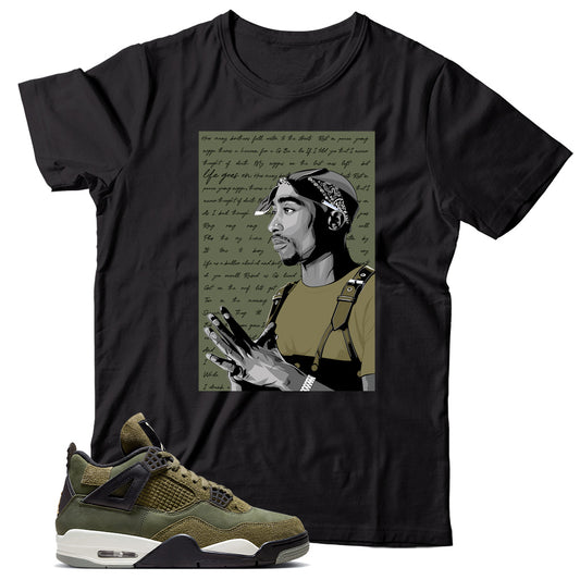 Jordan 4 Craft Olive shirt