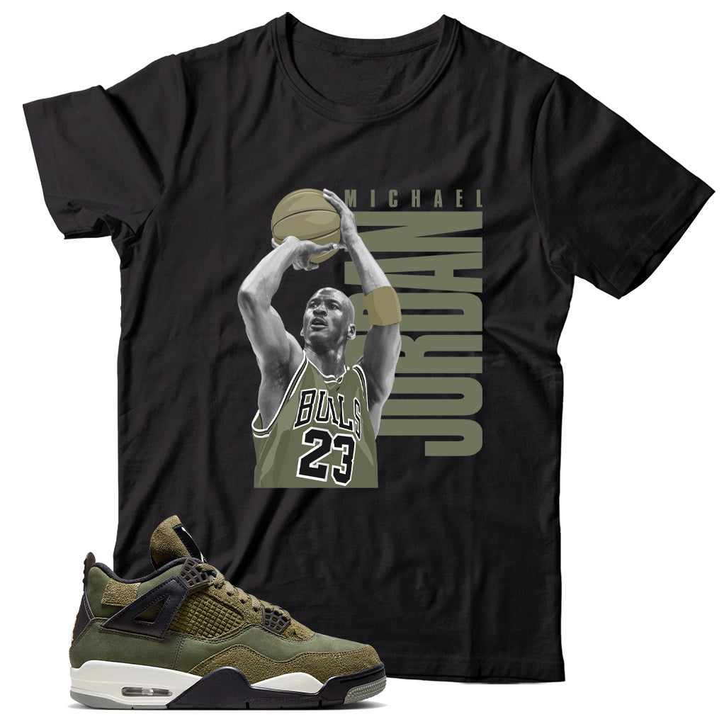 Jordan 4 Craft Olive shirt